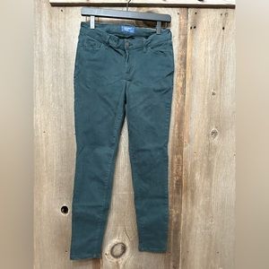 Old Navy Rockstar Mid Rise Skinny Jeans in Glorious Pine Green Size 6 Women’s
